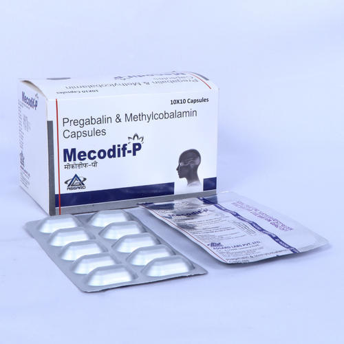 Pregabalin and Methylcobalamin Capsules, For Clinical, Hospital, Packaging Type : Strips