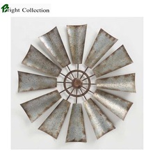 Metal Windmill Wall Decor