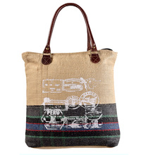 Printed Tote Bag, Color : Multi