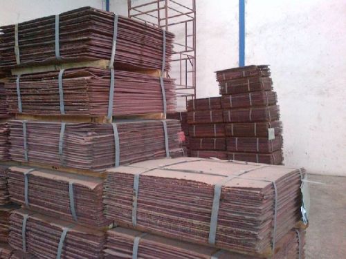 Copper cathodes, Packaging Type : Red, Grade : 99.9%