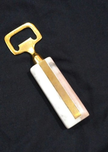 Polished Plain Metal Bottle Opener, Color : Beige, White