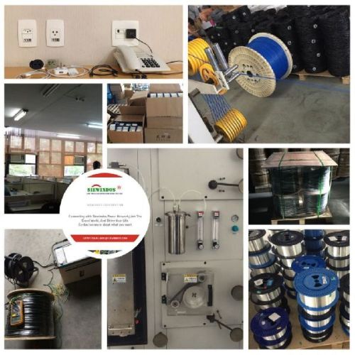 Siewindos Conn RG6 78% Cable Coaxial SC 0678 Satellite Antenna Broadcasting