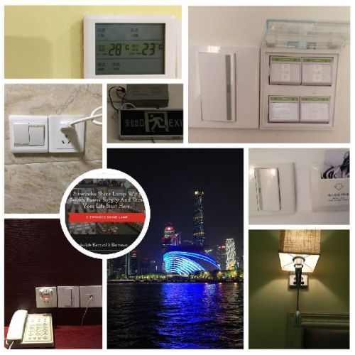 Siewindos Switches SW With DC Power Cable 110-220V, 16A