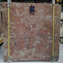 Rosewood Granite Slabs, Color : Pink