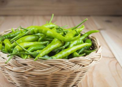 Organic Fresh Green Chilli