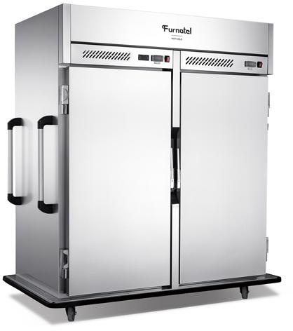 Stainless Steel 304 Cold Food Trolley, Capacity : 1128L