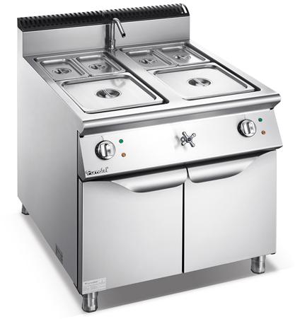 Electric Bain Marie With Cabinet, Power : 5kW