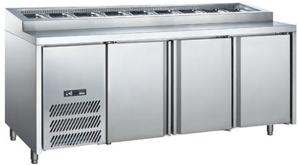 Stainless Steel 201 Pizza Working Table