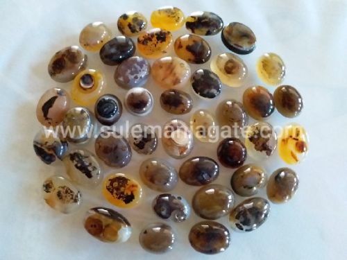 Natural Shajri Agate Stones, Size : 14-18mm