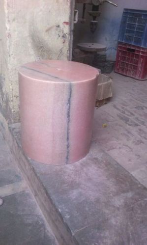 Polished Round Marble Bench, For Park Sitting, Railway Station, Feature : Eco Friednly, High Utility