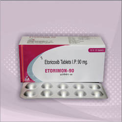 90mg Etoricoxib Tablets, Packaging Size : 10x10