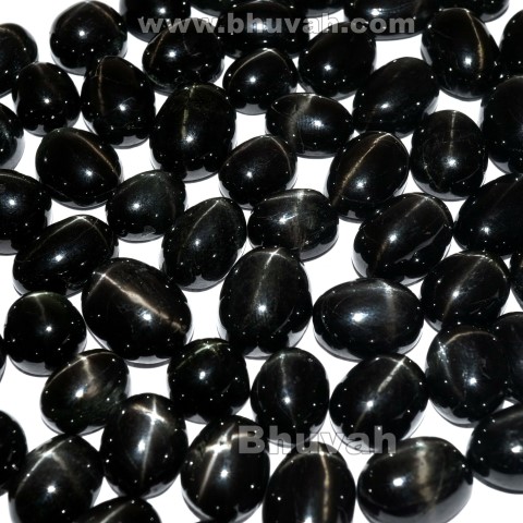 Black Star Stone Cabochon Gemstone