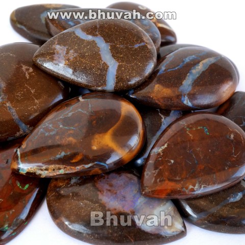 Boulder Opal Stone Gemstone Cabochon