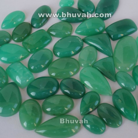 Chrysoprase Cabochon Gemstone Stone