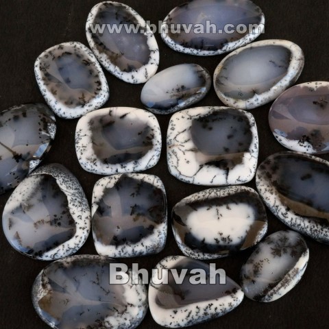 Dendritic Agate Dendrite Opal Stone Cabochon Gemstone