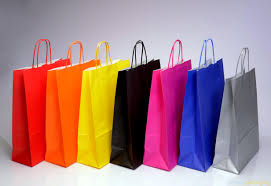 Colored Paper Carry Bags, For Shopping, Feature : Easy Folding, Good Quality, Soft