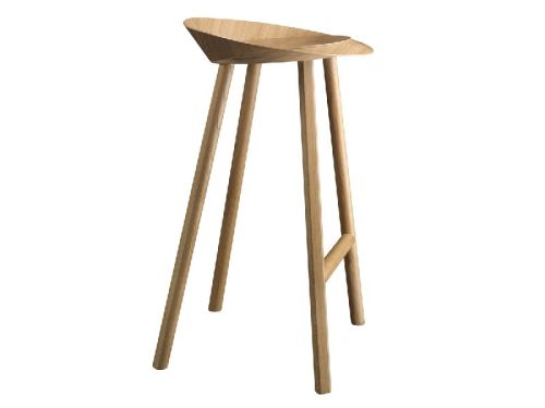 Contemporary Wooden Bar Chair, Dimension : 40 X 40 X 76