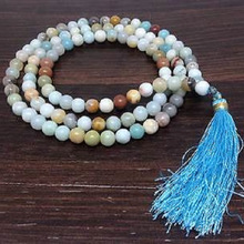 Gemstone Amazonite Jap Mala