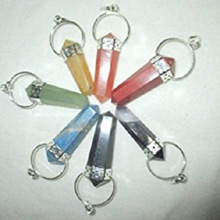 Double Terminated Pencil Pendant Set