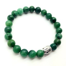 Green Jade Buddha Bracelet