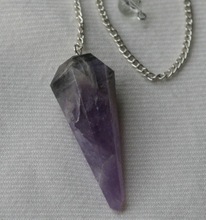 Www Sohaagate.com Purple Florite Gemstone Pendulum