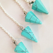 Www Sohaagate.com Turquoise Facetted Pendulums, For Souvenir