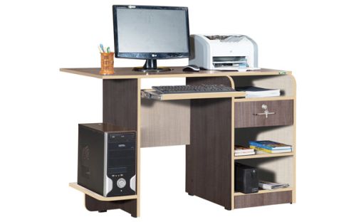 KOSMO WORK TABLE, Color : SCS (Sandy Chocó Saw Line)