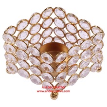 Square Crystal T-Light Holder