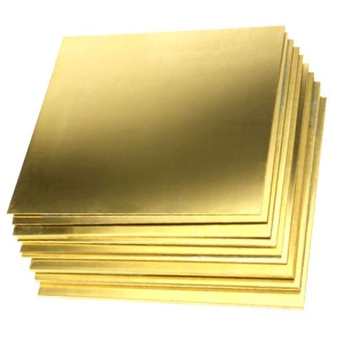 Square Or Rectangle Brass Plate, Size : 4