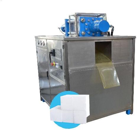 Elecric Automatic Magicball Dry Ice Block Machine YGBJ-100-1