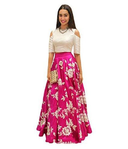 Printed Georgette Ladies Party Wear Dress, Size : M, XL