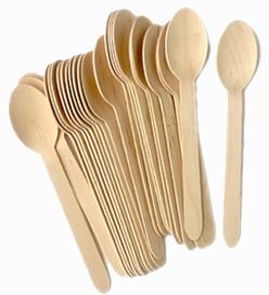 Areca Leaf Ice-cream Spoon, For Restaurant, Bar, Hotel, Wedding, Super Markets Promotions, Pattern : Plain