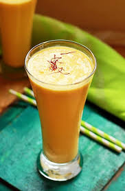 Saffron Flavored Lassi, Color : Yellow