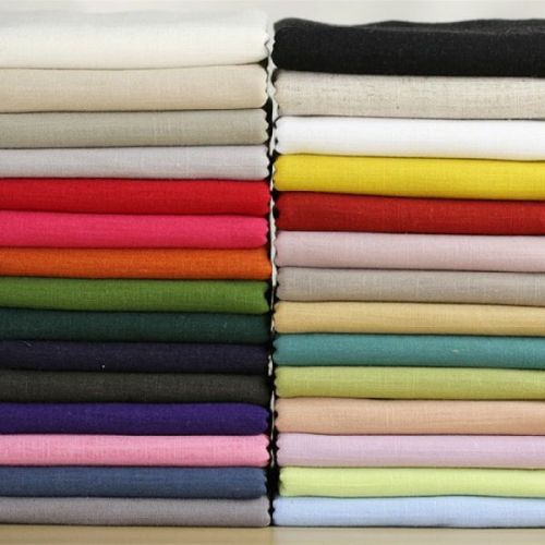 Cotton Linen Fabric, For Boutique, Home, Shops, Textile, Technics : Handloom