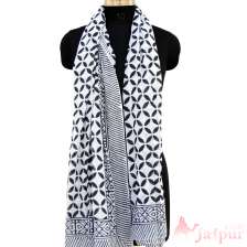 Fashion Scarfs Wholesale Beach Sun Block Print Pashmina Worldwide-Craft Jaipur