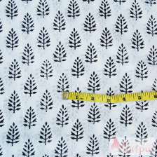 Floral Hand Block Printed Cotton Dressmaking Fabric Material-Craft Jaipur