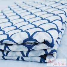 Hand Block Print Cotton Dressmaking Sewing Voile Fabric-Craft Jaipur