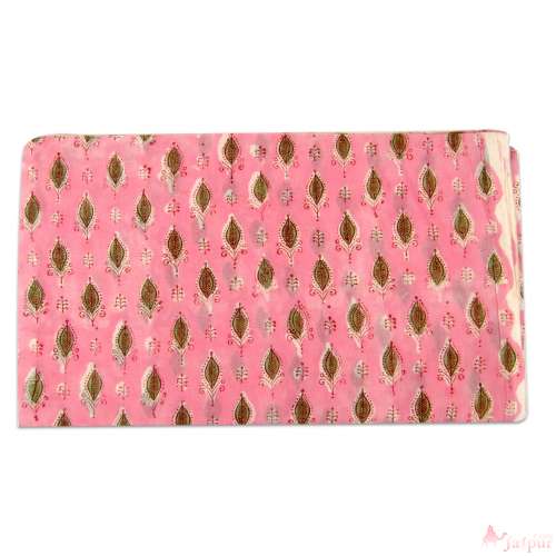 Hand Block Print Natural Dye Cotton, Width : 44' Inches