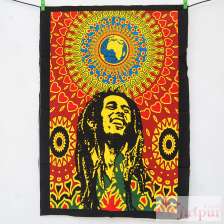 Handmade Small Wall Hanging Bob Marley, Color : MULTI-COLOR.