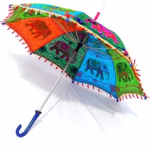 Cotton Fabric Outdoor Sun Umbrella, Size : 24' Inches ( 60 CM) Approx.