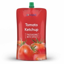 Tomato Ketchup Pouch With Spout