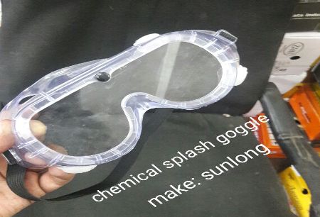 Chemical Splash Goggle, Lenses Material : Polycarbonate