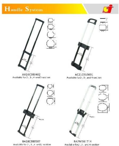 Plastic Push Cart Extendable Handles, Packaging Type : sliver