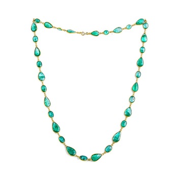 ANIRUDH GEMS EVERGREEN GOLD NECKLACE