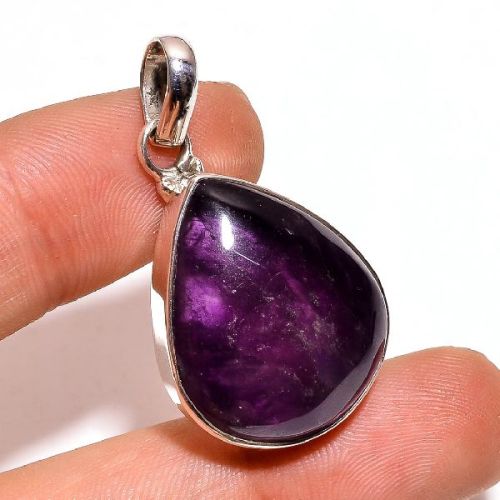Amethyst GemStone 925 Sterling Silver Pendant