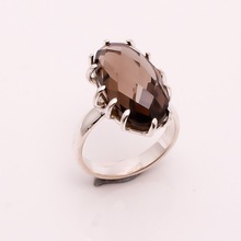 Natural Smoky Gemstone Ring, Gender : Children's, Men's, Unisex, Women's