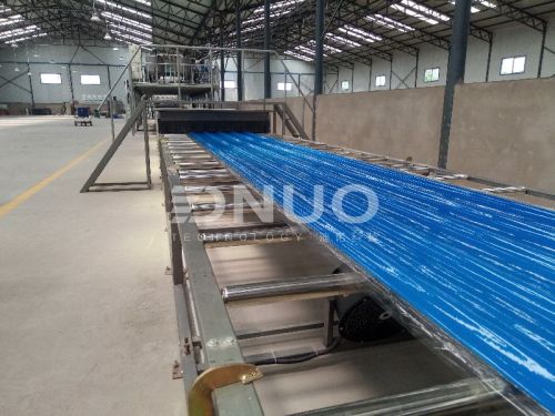 FRP Fiberglass Reinforced Plastic Roofing Sheet Making Machine
