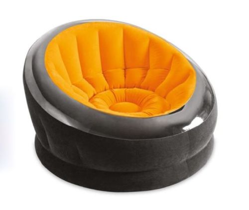 PVC Inflatable Furniture Round Bubble Chair 12x30x30inch
