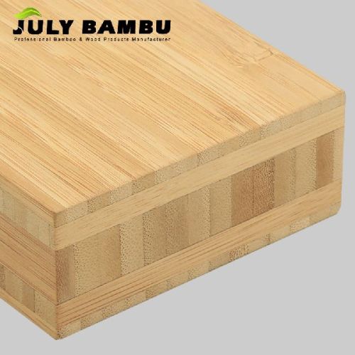 Prefinished 40mm Thick Bamboo Wood Sheet 7 Ply Horizontal Structure Bamboo Ply Board