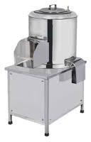 Stainless Steel Potato Peeler Machine, Color : Silver